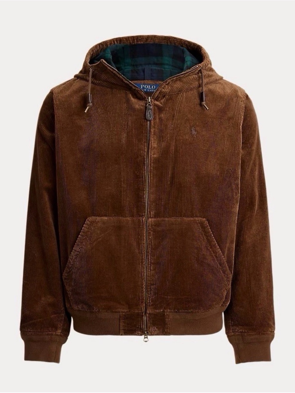 Polo Ralph Lauren The Wynton Corduroy Hooded Jacket in Pale Russet Men’s Size XL